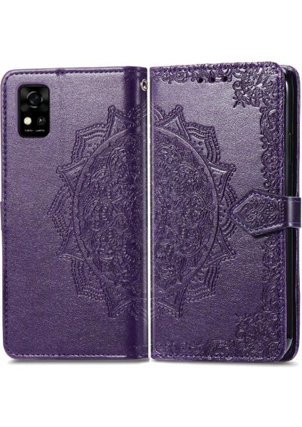 Zte Blade Flip Flip Darbeye Desen Telefon Kılıfı (Yurt Dışından)