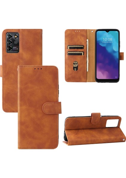 Kart Tutucu Kickstand ile Zte Blade V30 Vita Kart Ekleme Için Telefon Kılıfı (Yurt Dışından)