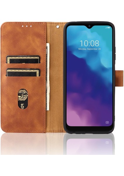 Kart Tutucu Kickstand ile Zte Blade V30 Vita Kart Ekleme Için Telefon Kılıfı (Yurt Dışından)