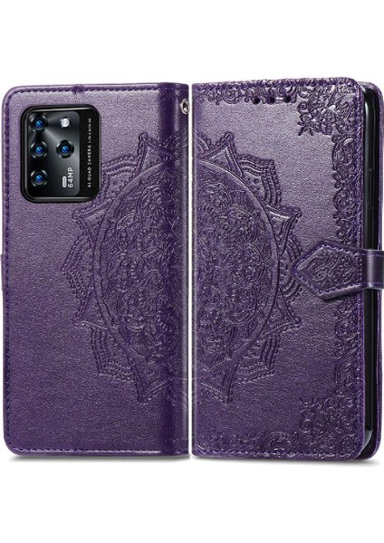 Zte Blade V30 Darbeye Iş Zarif Desen Telefon Kılıfı (Yurt Dışından)