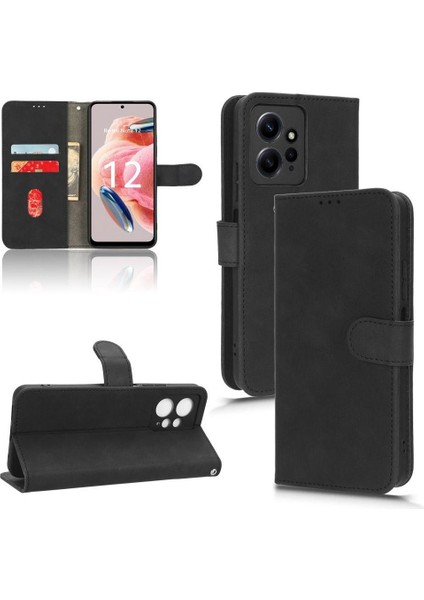 Kart Tutucu Kickstand Tam ile Xiaomi Redmi NOTE12 4g Için Telefon Kılıfı (Yurt Dışından)
