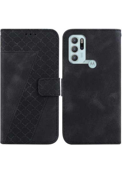 Motorola Moto Gmotorola Kart Yuvası Fonksiyonu Için Pu Deri Flip Folio Telefon Kılıfı (Yurt Dışından)