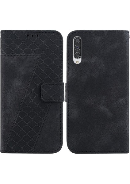 Için Samsung Galaxy A70/A70S Flip Folio Kart Yuvası Fonksiyonu Telefon Kılıfı (Yurt Dışından)