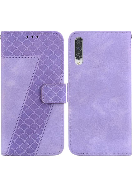 Için Samsung Galaxy A70/A70S Flip Folio Kart Yuvası Fonksiyonu Telefon Kılıfı (Yurt Dışından)