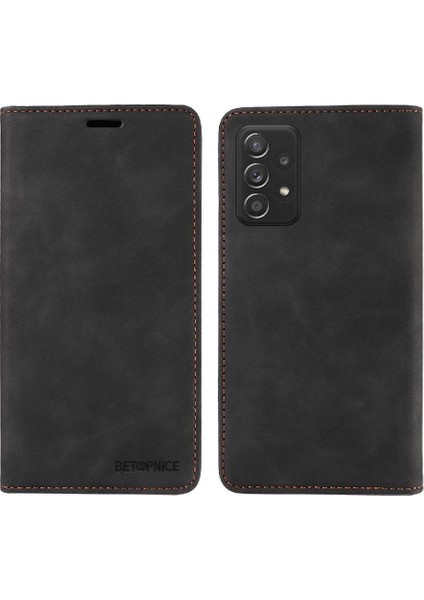 Samsung Galaxy A52S 5g Için Folio Cüzdan Pu Deri Koruyucu Manyetik Telefon Kılıfı (Yurt Dışından)