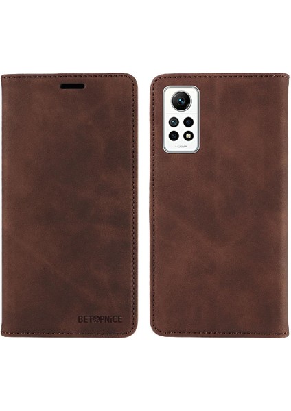 Xiaomi Redmi Için Not 11 Pro Koruyucu Manyetik Folio Cüzdan Pu Telefon Kılıfı (Yurt Dışından) indirimleri