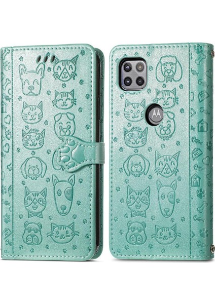 Moto G 5g Için Karikatür Hayvanlar Kısa Kayış Darbeye Telefon Kılıfı (Yurt Dışından) fiyatları