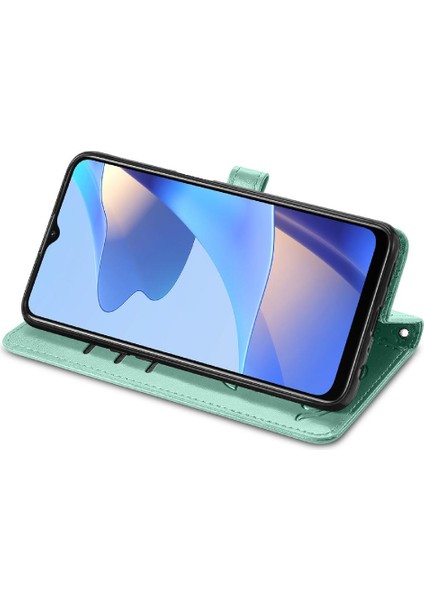 Oppo A16 Flip Için Karikatür Hayvanlar Darbeye Kısa Kayış Telefon Kılıfı (Yurt Dışından) modelleri
