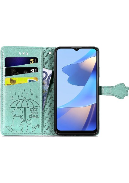 Oppo A16 Flip Için Karikatür Hayvanlar Darbeye Kısa Kayış Telefon Kılıfı (Yurt Dışından) indirimleri