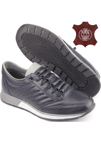 Iç Dış Hakiki Deri Ortopedik Ultra Rahat Şık Erkek Ayakkabı BRT01S indirimleri