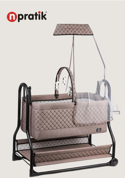 Lüx Bebek Beşiği Nenni Silinebilir Portatif Sallanır Sepet Beşik Hamak Beşik modelleri