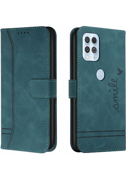 Motorola Moto Kenar S Için /G100 Kart Yuvaları El Kayışı Pu Telefon Kılıfı (Yurt Dışından)