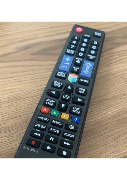 Orjinal SAMSUNG TÜM MODELLER için SMART LCD LED TV KUMANDASI Smart Tuşlu ORİJİNAL ORG. 1078