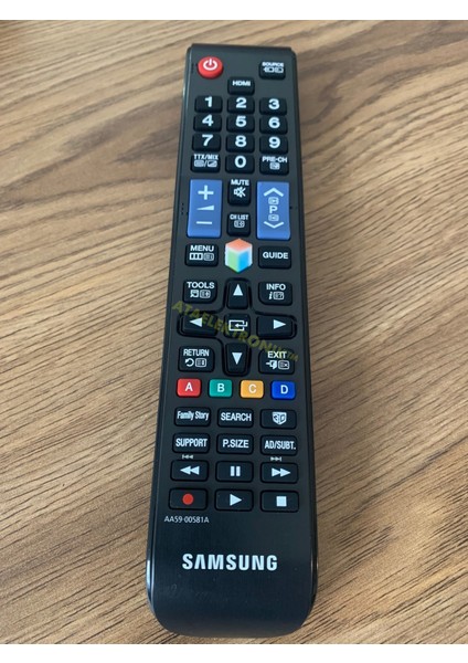 Orjinal SAMSUNG TÜM MODELLER için SMART LCD LED TV KUMANDASI Smart Tuşlu ORİJİNAL ORG. 1078