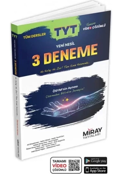 - Miray Yayınları TYT 3 Deneme