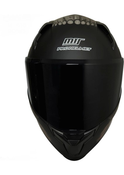 M-910 Mat Siyah-Gri-Sarı Güneş Vizörlü Kask (Siyah Camlı) modelleri