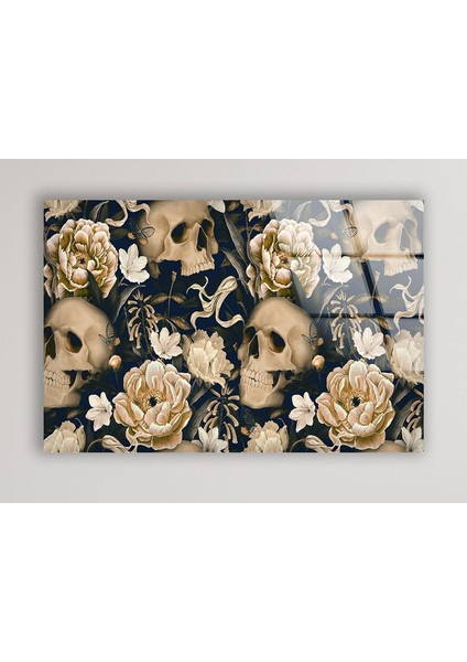 Kurukafa Temperli Cam Duvar Tablosu