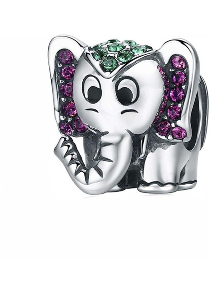 Fil Gümüş Charm NUR-BL01067