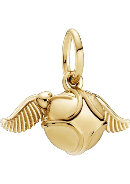 Harry Potter Snitch Topu Gümüş Charm NUR-BL00061