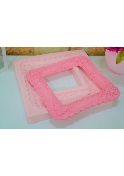 14cm Çerçeve Silikon Kalıp K-344, Polyester Taş Tozu Alçı Kalıbı fiyatları