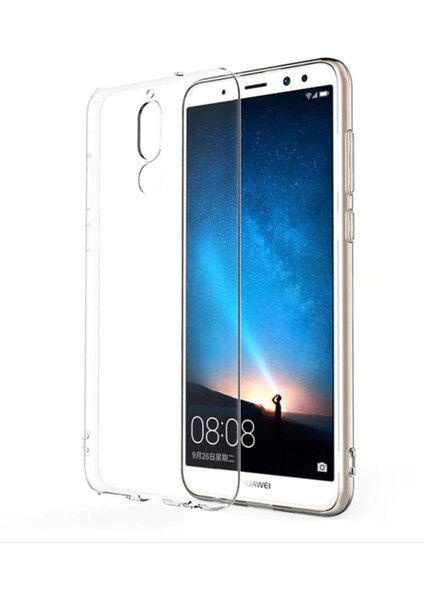 Huawei Mate 10 Lite Kılıf Lüx Şeffaf Silikon 300099