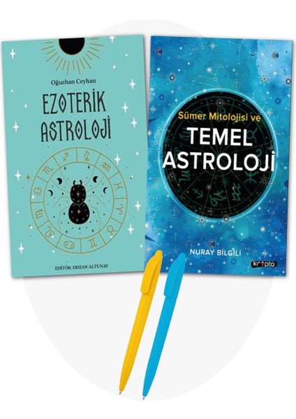 Ezoterik Astroloji + Sümer Mitolojisi ve Temel Astroloji 2'li Set - Oğuzhan Ceyhan ile Nuray Bilgili