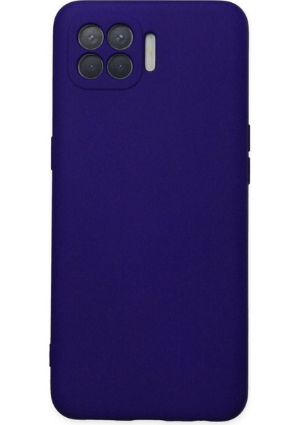 Oppo Reno 4 Lite Kılıf Nano Içi Kadife Silikon - Mor 300099