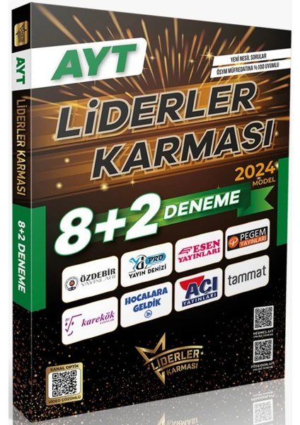 Liderler Karması AYT 8 + 2 Deneme Seti