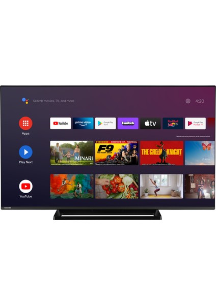 50UA3E63DT 50" 126 Ekran Uydu Alıcılı 4K Ultra HD Android Smart LED TV