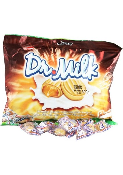 Dr. Milk Karamelli Şeker 300 Gr. (1 Paket)