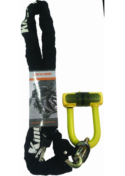 6042 Zincir Kilit + U Kilit (1.5 Metre)