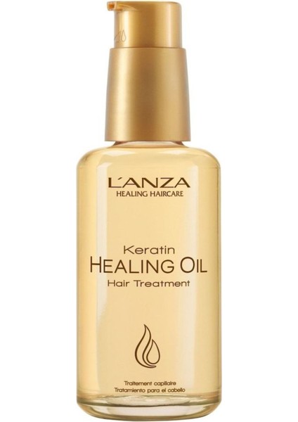 Saç Yağı L'anza Hair Treatment Keratin Healing Oil Keratin Tedavisi 100 ml