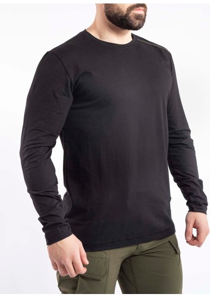 Outdoor T-Shirt Basic Pamuklu Erkek BASETI04 modelleri
