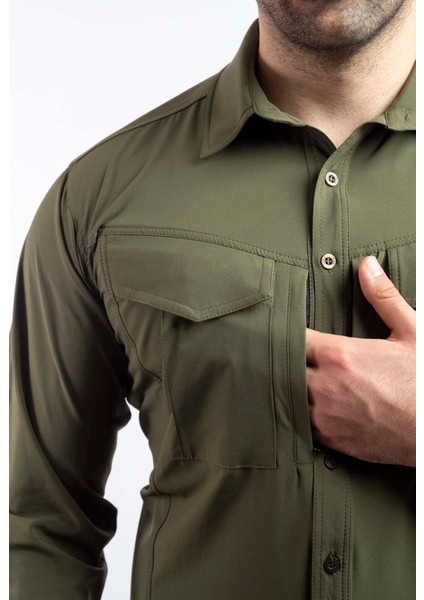 Tactical Outdoor Gömlek Esnek Fit Erkek TACFLEX01 fırsatları