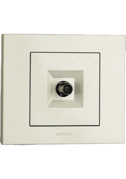 Beyaz Uydu Priz F Konn. M+K