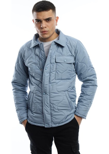 Erkek Regular Fit Mont Mavi fiyatları
