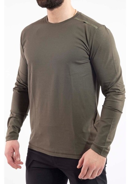 Outdoor T-Shirt Basic Pamuklu Erkek BASETI04