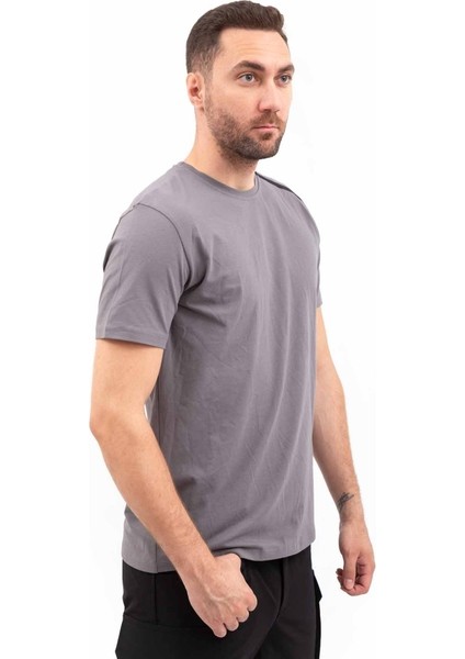 Outdoor T-Shirt Günlük Pamuklu Basic Erkek BASETI03