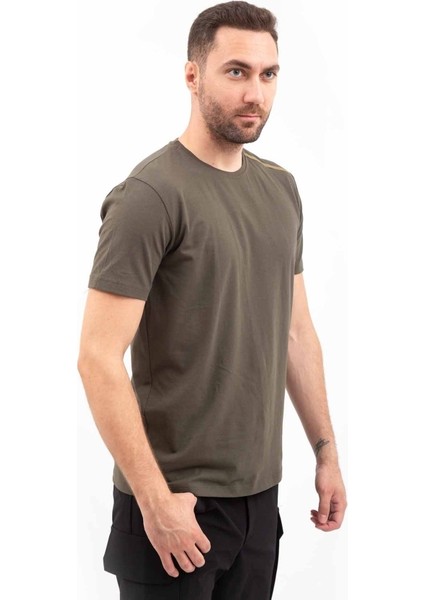 Outdoor T-Shirt Günlük Pamuklu Basic Erkek BASETI03