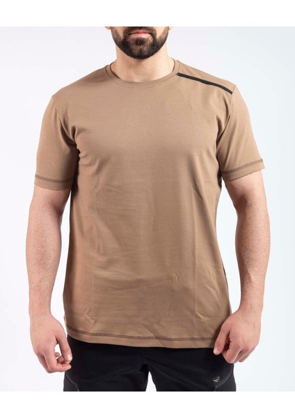 Outdoor T-Shirt Günlük Pamuklu Basic Erkek BASETI03