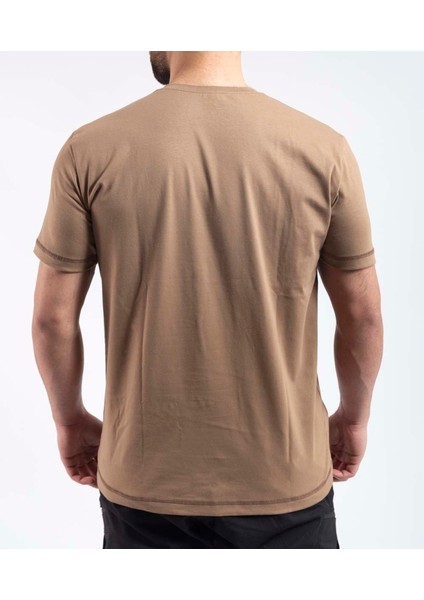 Outdoor T-Shirt Günlük Pamuklu Basic Erkek BASETI03