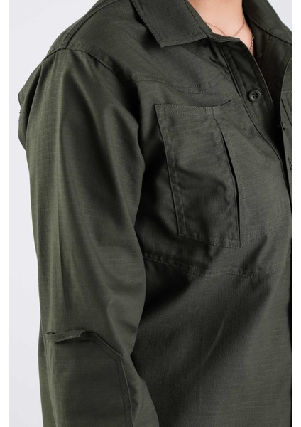 VAV Wear Outdoor Tactical Kadın Pamuklu Gömlek TACTEC04K