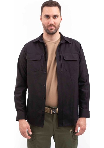 Outdoor Taktik Pamuklu Erkek Gömlek HIDDEN02