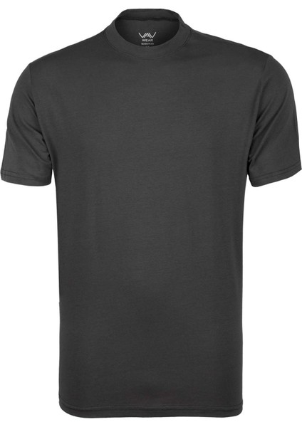 Outdoor T-Shirt Basic Pamuklu Erkek Uzun Kollu Tişört Terletmez Sıfır Yaka BASETI05