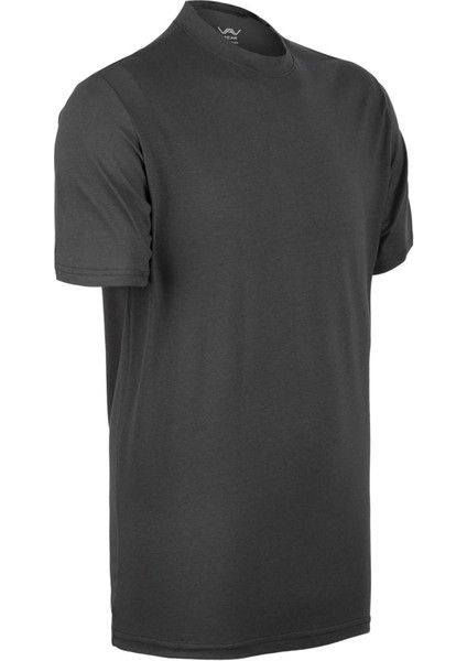 Outdoor T-Shirt Basic Pamuklu Erkek Uzun Kollu Tişört Terletmez Sıfır Yaka BASETI05