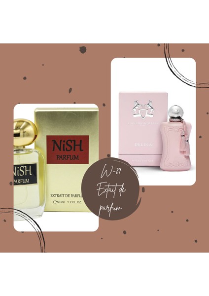 Parfum W-29 Extrait De Parfum 50ML Floral
