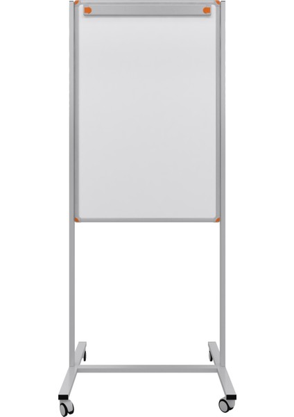 65X100 cm Sabit Tek Taraflı Ayaklı Yazı Tahtası (Flipcartlı) TEKERLEKLI-PAN240