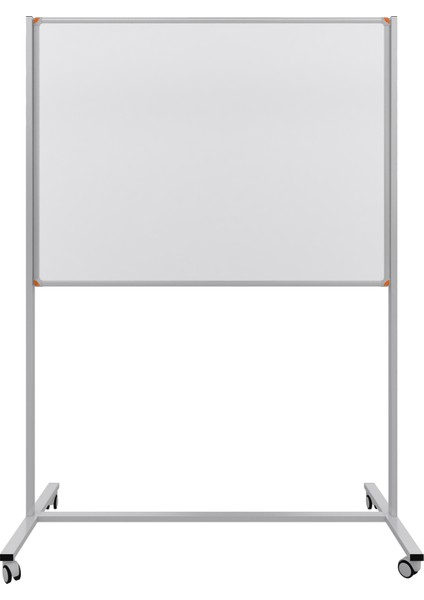 90X120 cm Sabit Tek Taraflı Ayaklı Yazı Tahtası TEKERLEKLI-PAN241