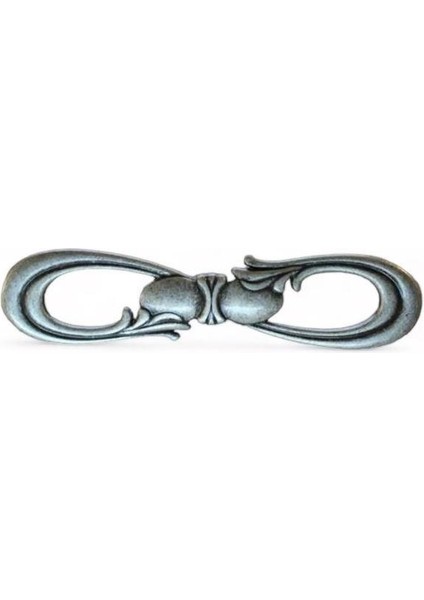 Top Impex Kulp Hare Antik Gümüş 96 mm