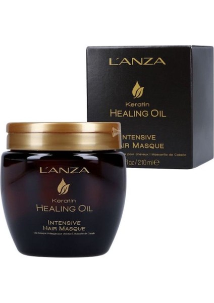 Saç Maskesi Lanza Intensive Hair Masque Keratin Healing Oil Keratin Şifa Yağı 210 ml